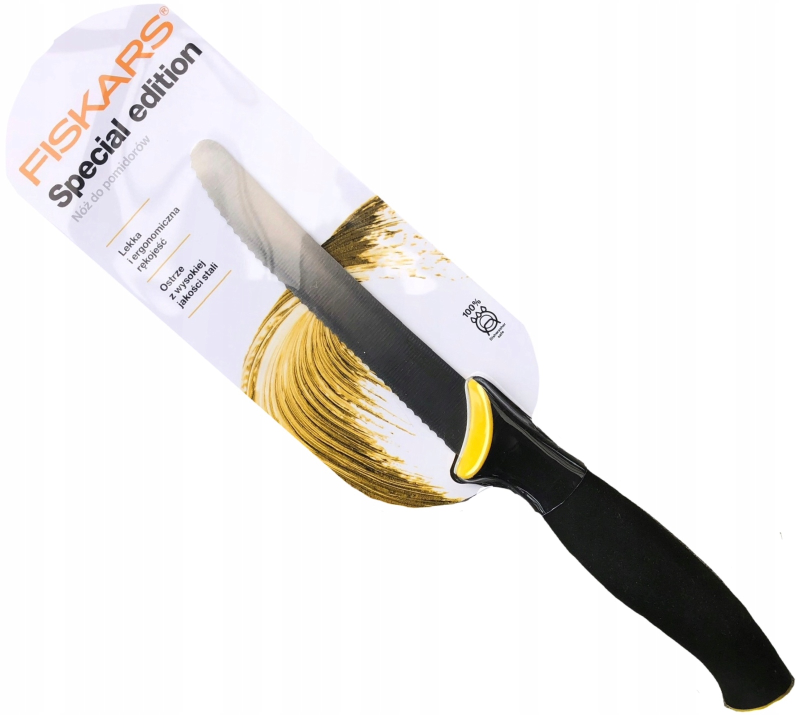 

Nóż Fiskars Z Piłką Do Pomidorów Warzyw Ząbkowany