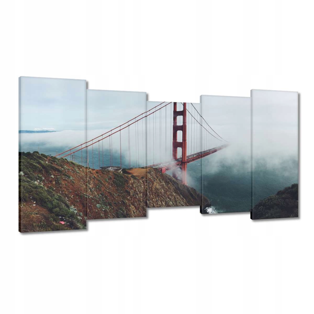 Obrazy 150x80 Červený most v Usa