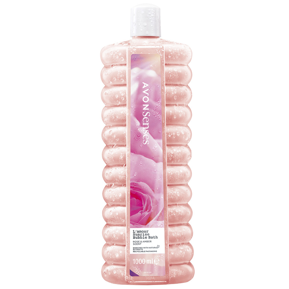 AVON SENSES PŁYN DO KĄPIELI DAMSKI ZESTAW MIX 4X1000ML + GRATIS Marka Avon