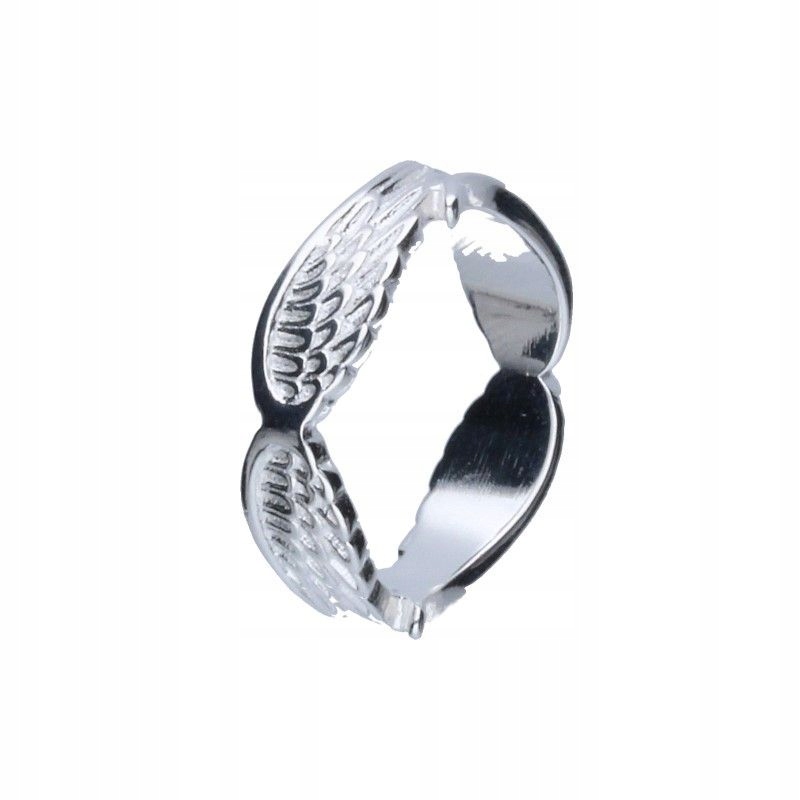 Prstýnek ze stříbra 925 Křídla široký, stylový jako dárek r14