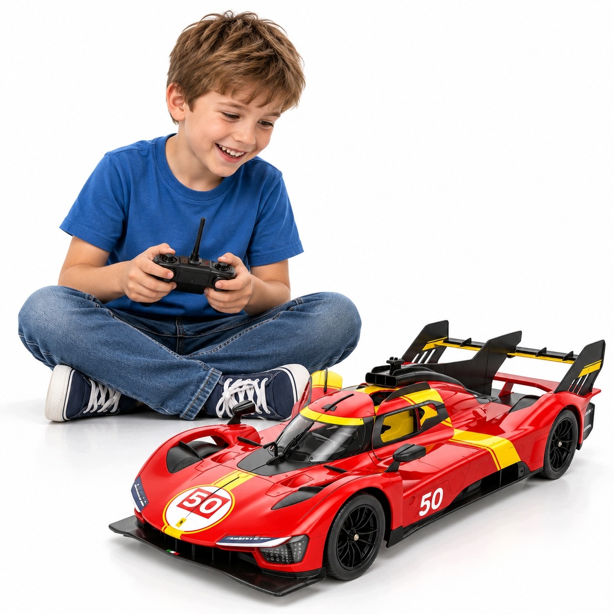 Samochód Zdalnie Sterowany Ferrari Auto Pilot 1:14