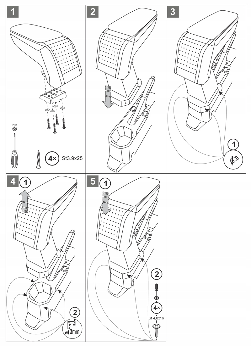PODLOKIETNIK STANDARD Suzuki Ignis 2017 Part manufacturer Rati