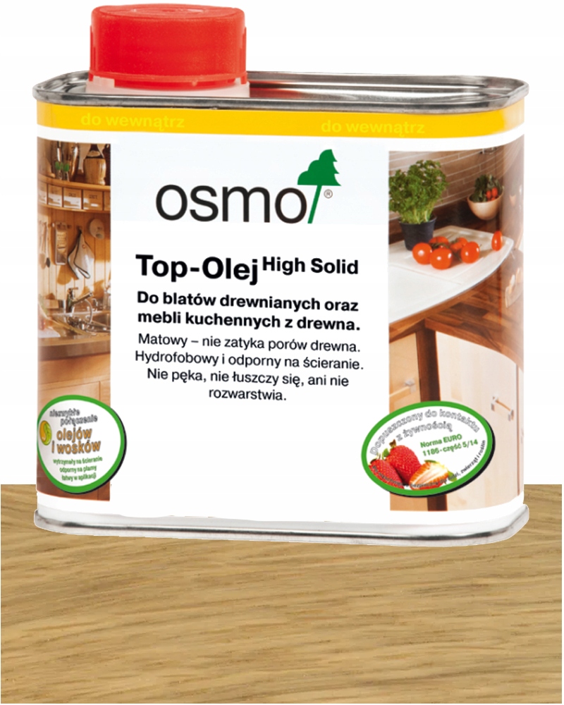 Osmo Top-olej pro kuchyňské pracovní desky 3058 Bezbarvý Matný 0,5L