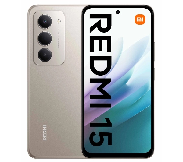 Smartfon Xiaomi Redmi 15 8/256GB 6,9" 144Hz 50Mpix Titan Gray Tytanowy