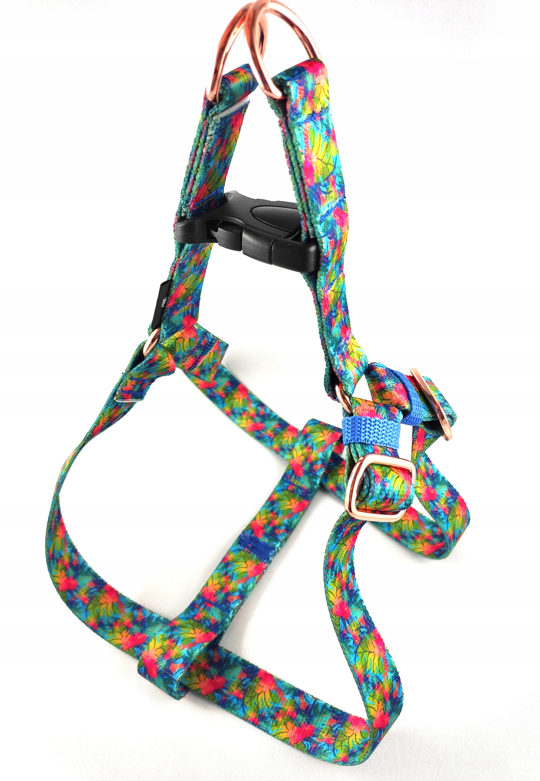 

Piękne szelki drapula 60-80cm L Tropical 2,5cm