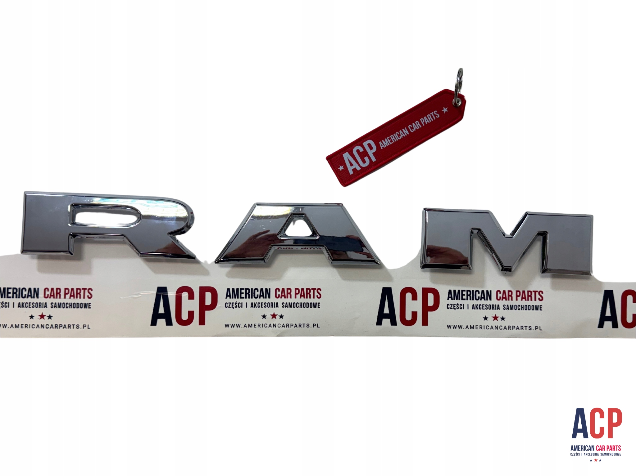 RAM 1500 plastikowe litery napis RAM