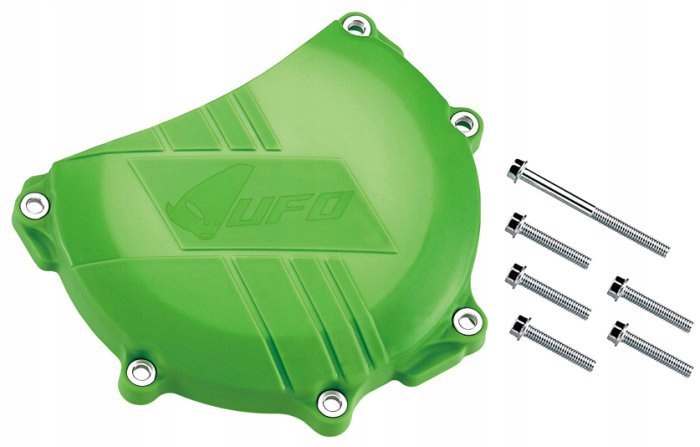 OSLONA POKRYWY SPRZEGLA KAWASAKI KXF 450 ZIELONY