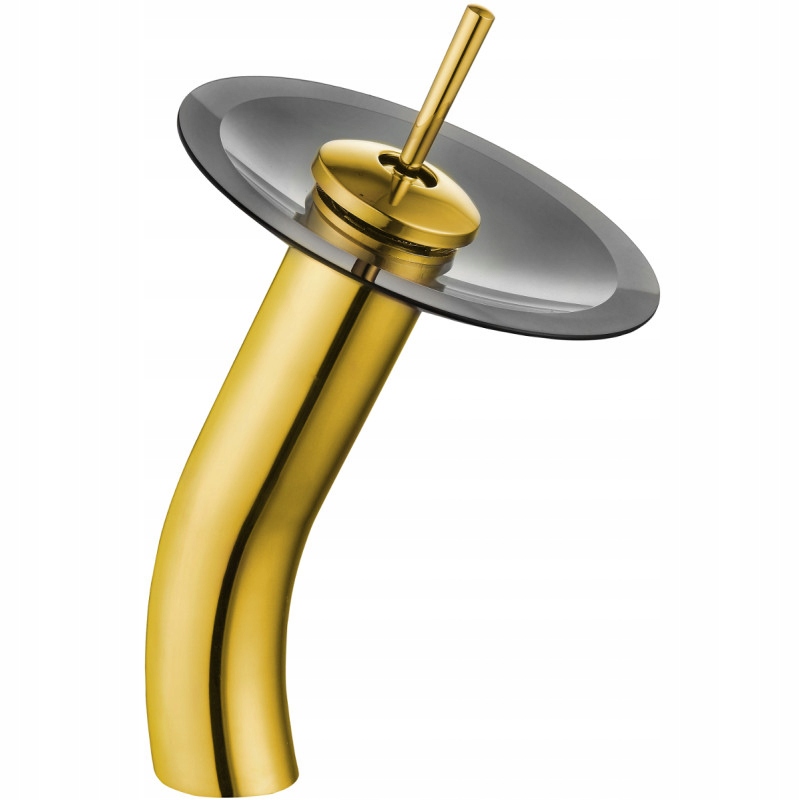 Mexen Niagara vysoká umyvadlová baterie, Zlatá