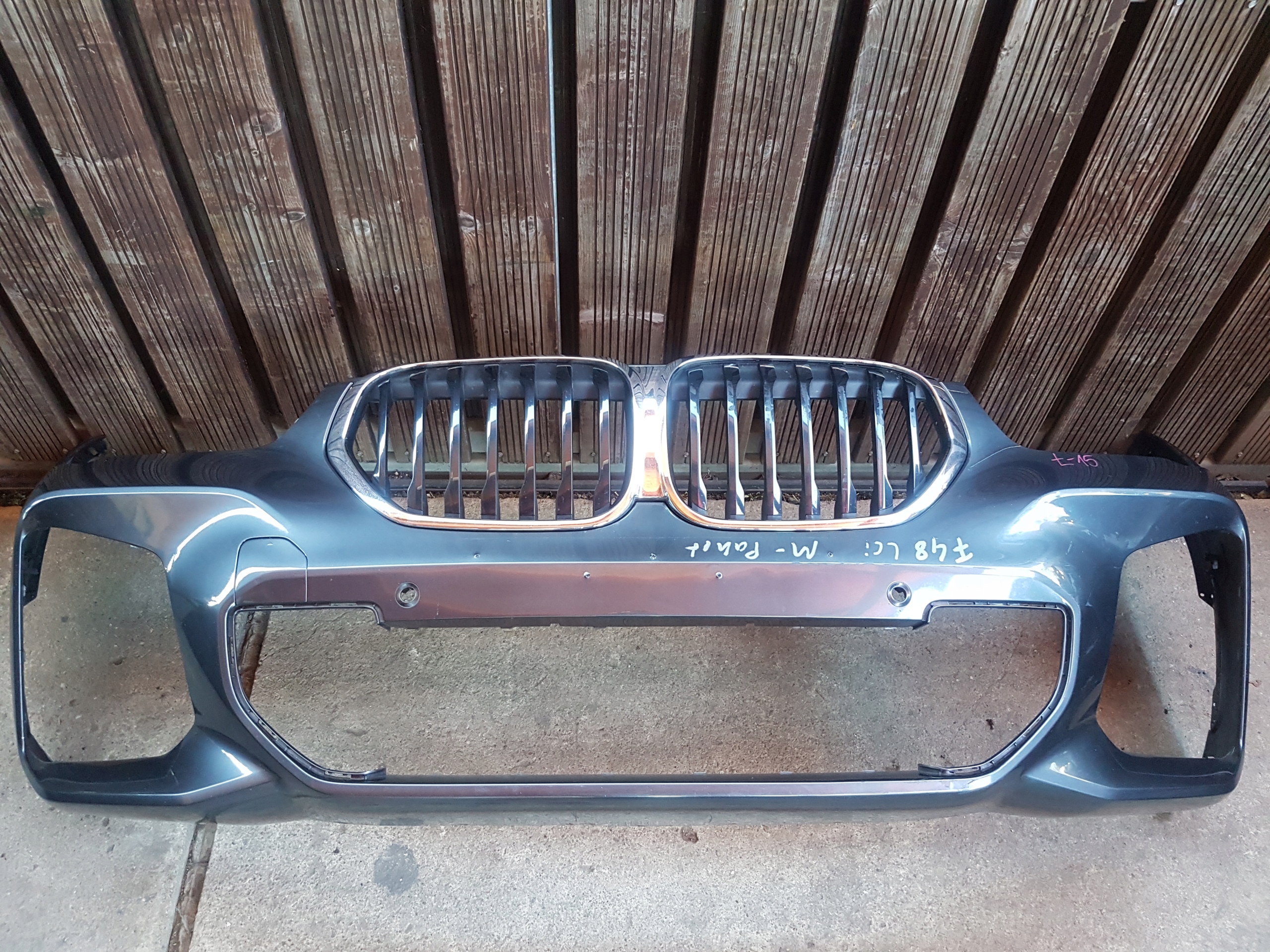 front bumper BMW X1 F48 LCI m-packet