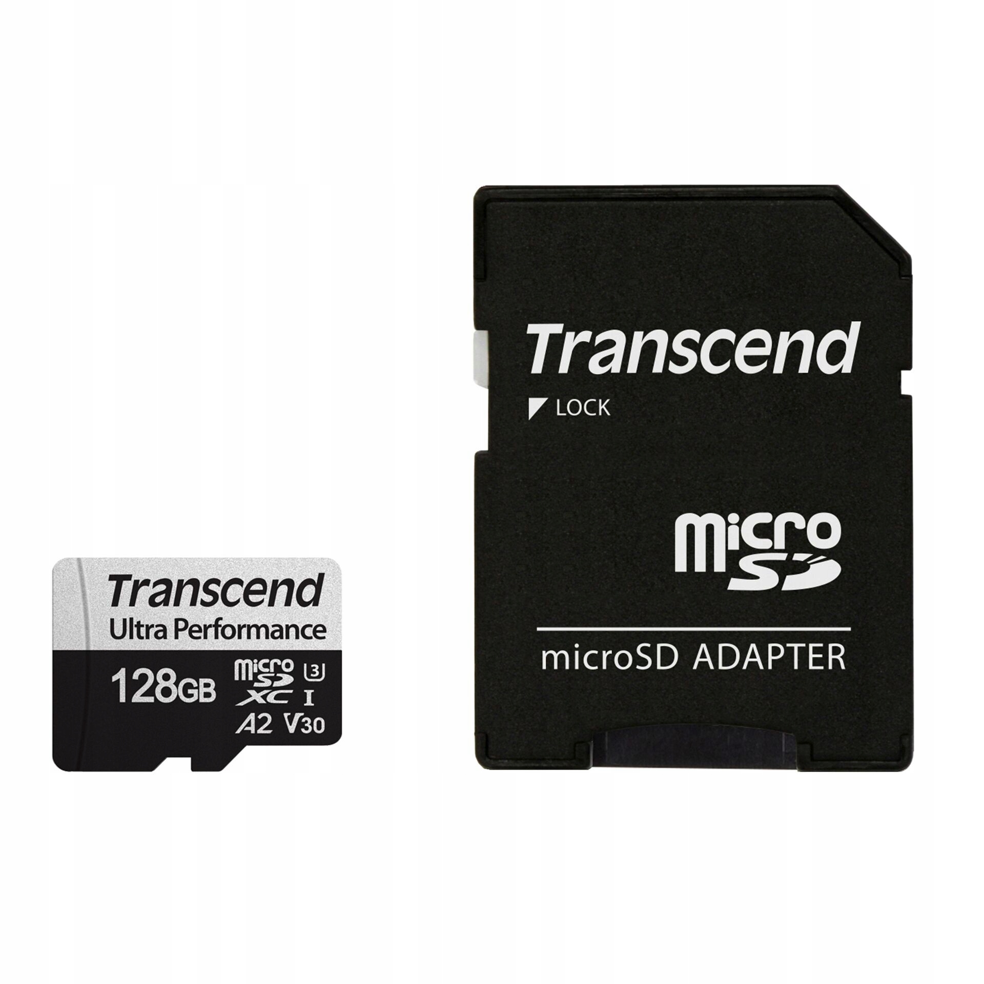 Transcend microSDXC 340S 128GB Class 10 Uhs-i U3 A2