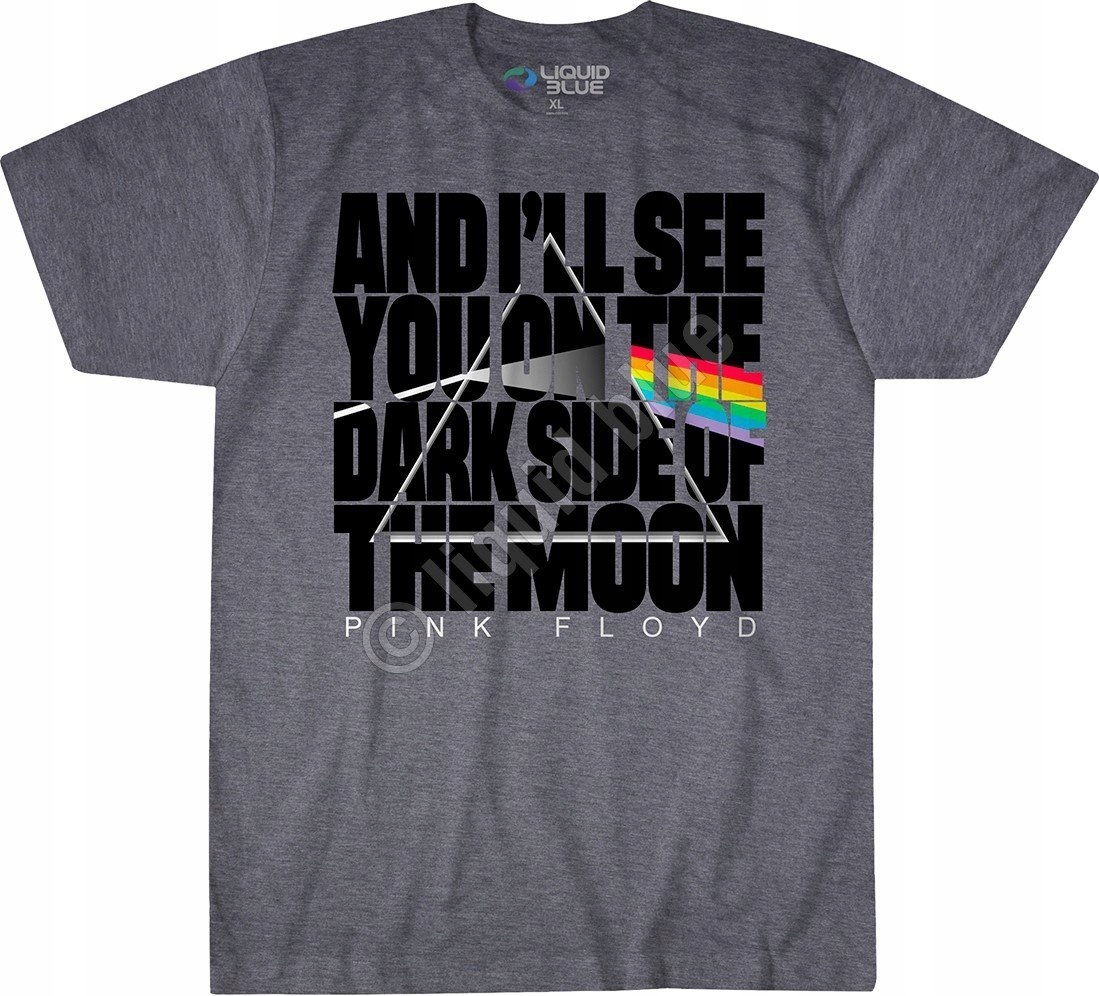 Pink Floyd The Dark Side of the Moon Liquid Blue M