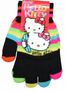 

Rękawiczki dziecięce Hello Kitty czarne