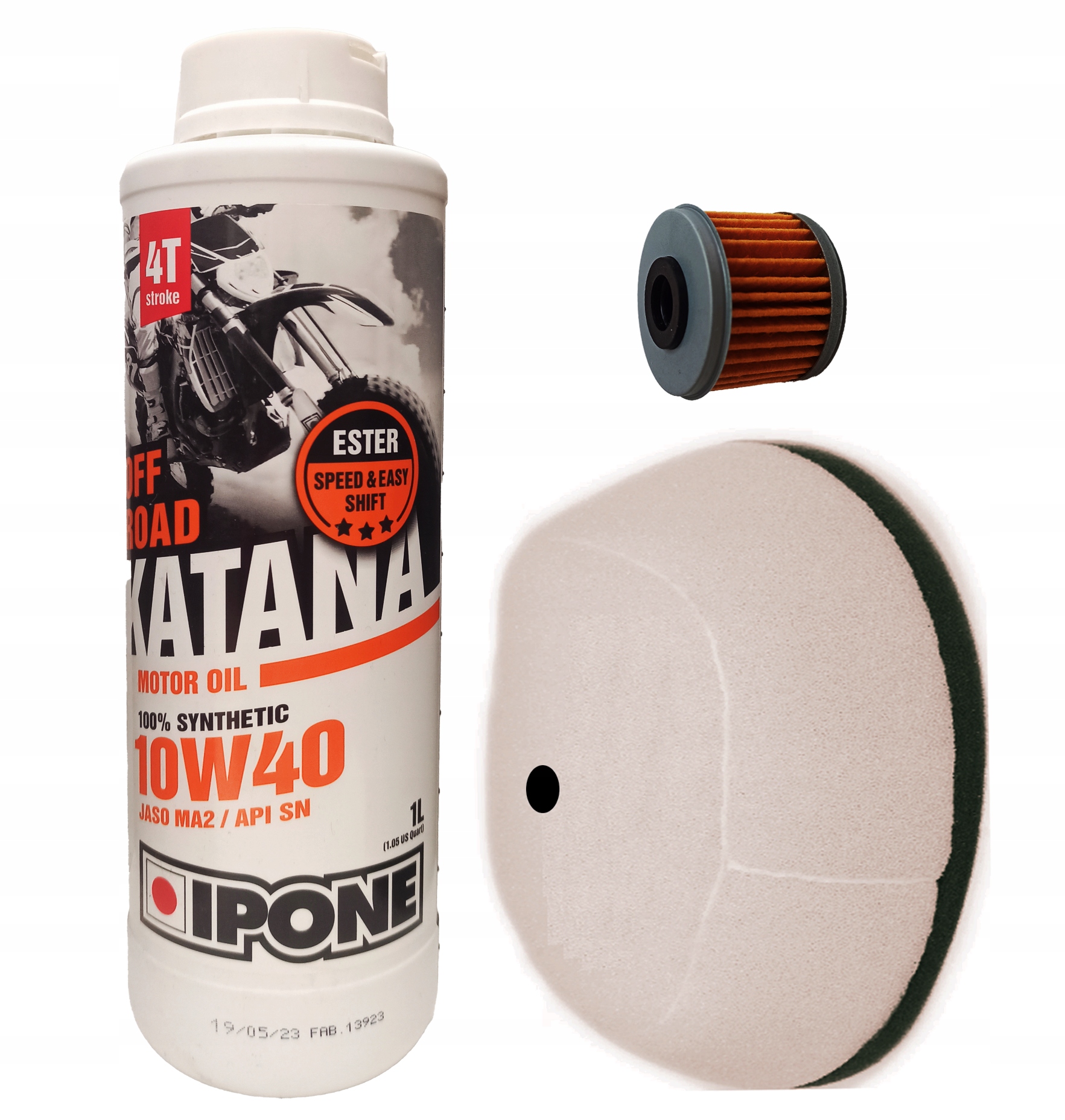 Olej Ipone Filtry Kawasaki KXF450 KXF250 KX450F KX250F Kxf 250 450 Filtr