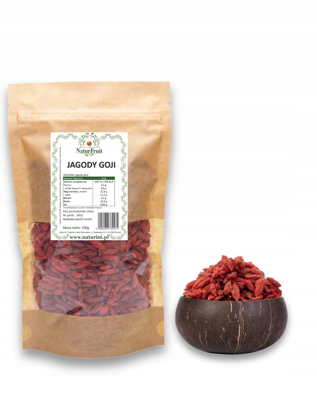 Levně Goji 1 kg – Sušené Ovoce Na Slunci, Kvalita