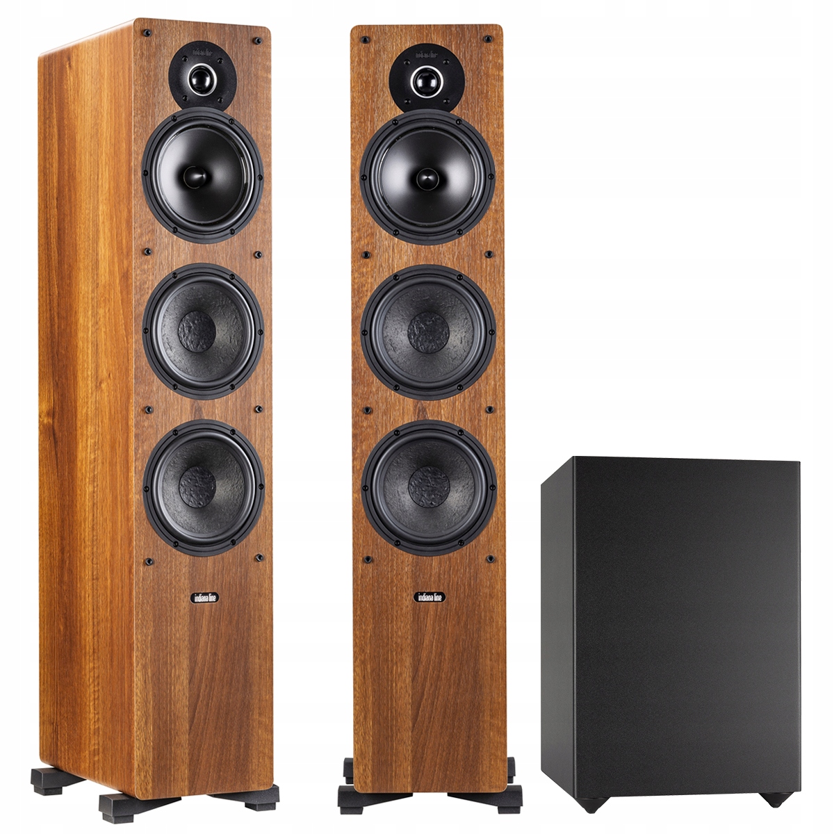 Indiana Line Tesi 661 Podlahové Stĺpy Subwoofer Basso 880