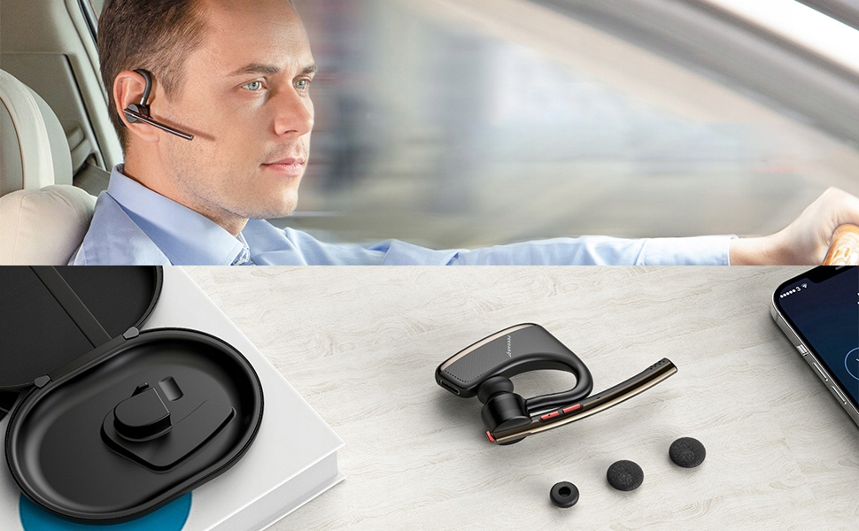 Słuchawka Bluetooth 5.2 Feegar BOND SE 24h CVC DSP Model Bond SE