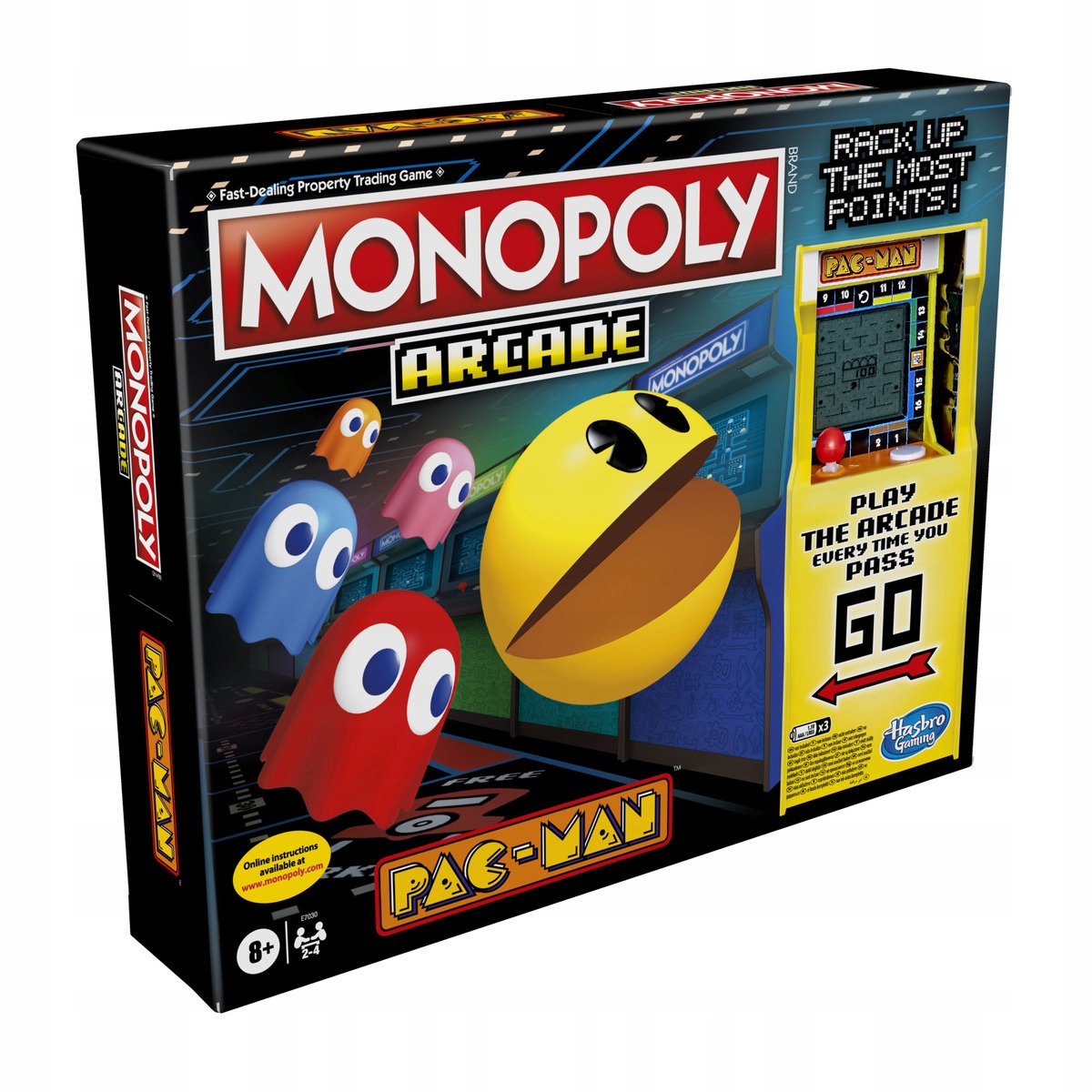 

Hasbro Gra Monopoly Arcade Pacman E7030