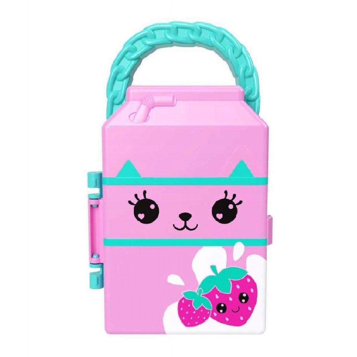 POLLY POCKET SZETT HORDOZHATÓ SZEKRÉNY + MEGLEPETÉS BABA KIEGÉSZÍTŐK RÓZSASZÍN Márka Polly Pocket