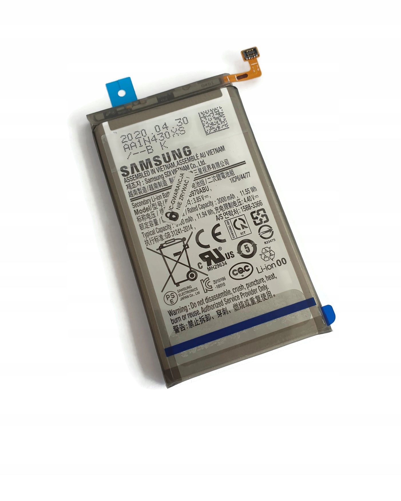 

Nowa Oryginalna bateria do Samsung Galaxy S10E