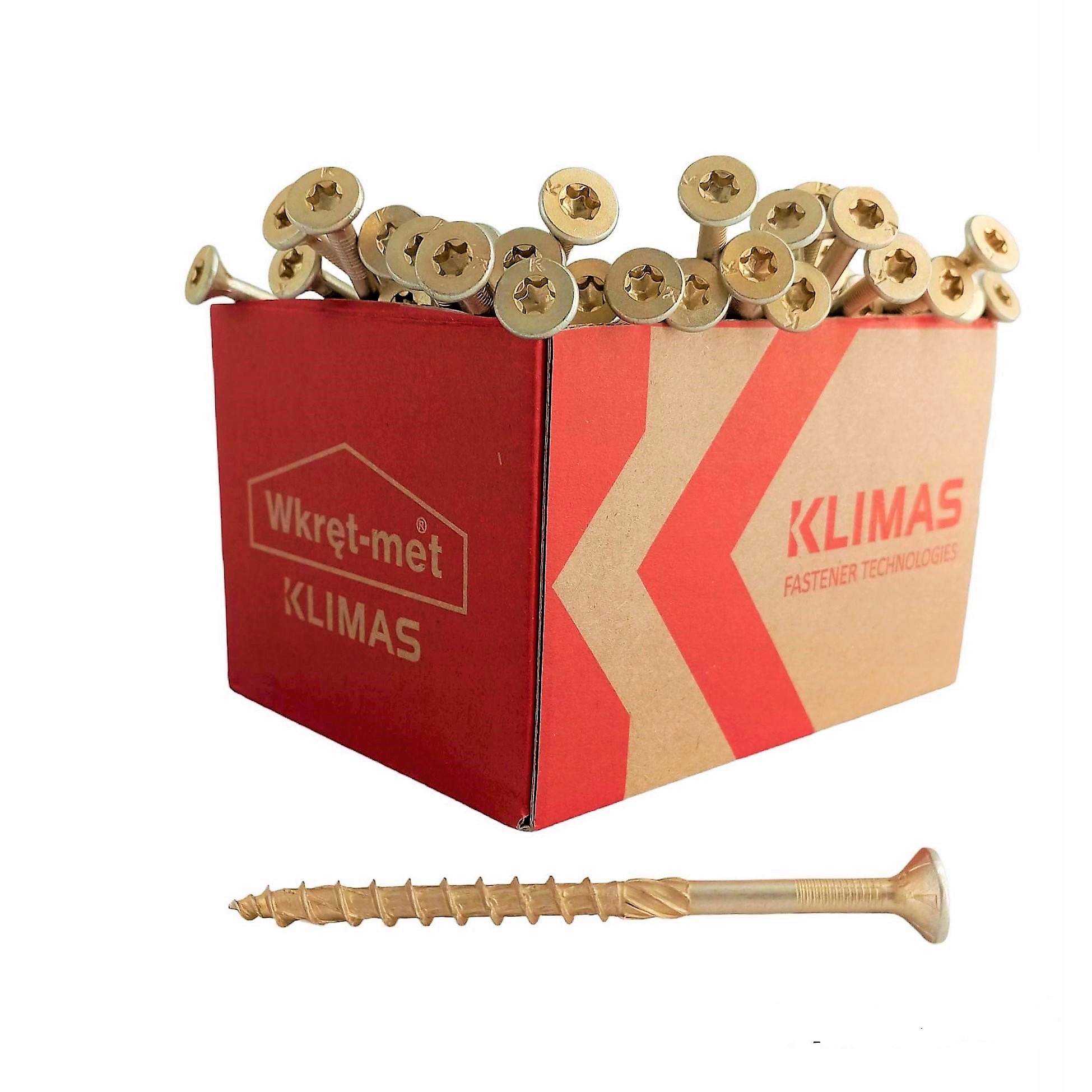 

Wkręty ciesielskie do drewna Torx 8x120 mm 50 szt