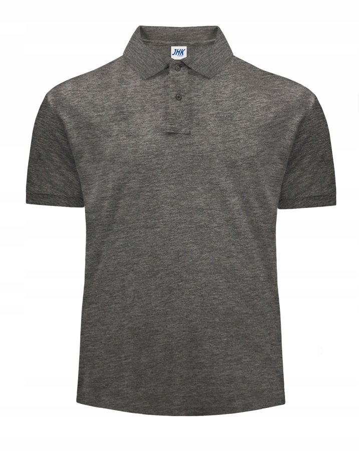 

Polówka męska polo Regular Jhk 210gm szary.mel 3XL