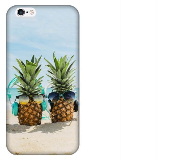 

Etui pokrowiec iPhone 6 Ananas w okularach lato