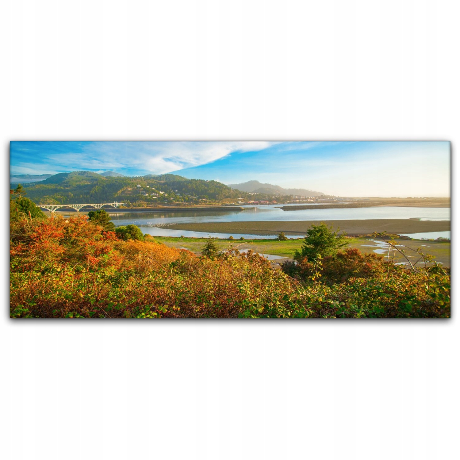 

Obraz canvas na ścianę 125x50 Wschód Słońca Natura