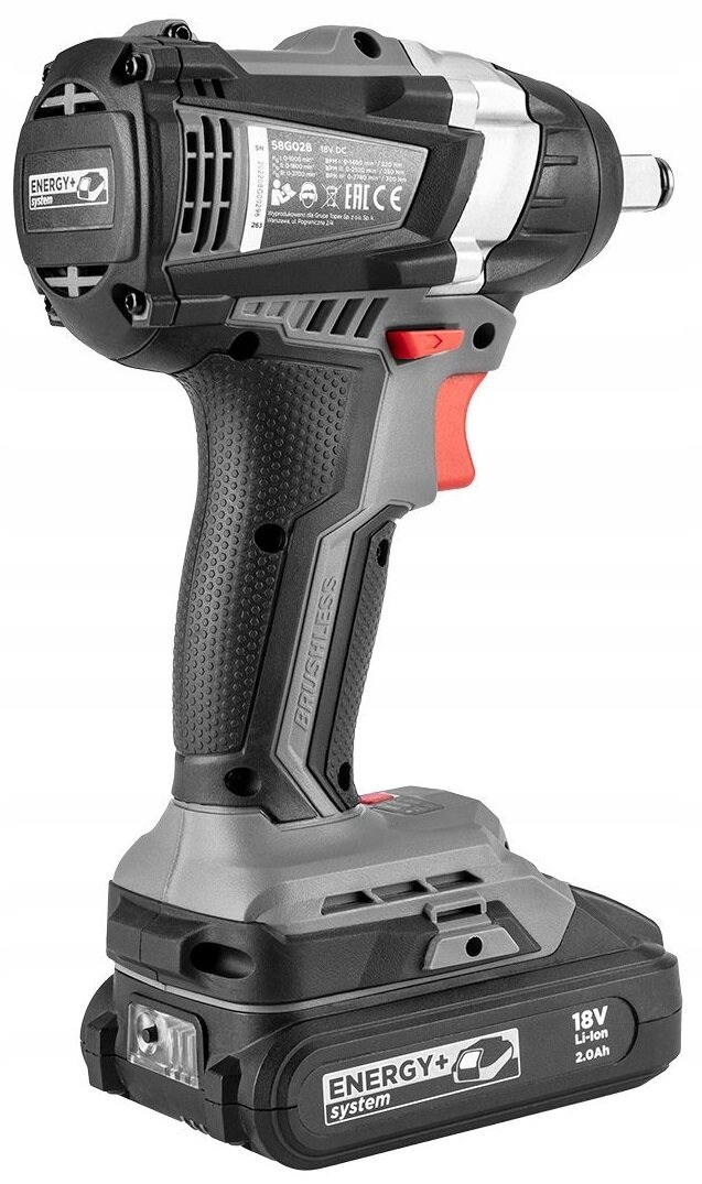 Klucz udarowy GRAPHITE 58G028 Kod producenta 58G028