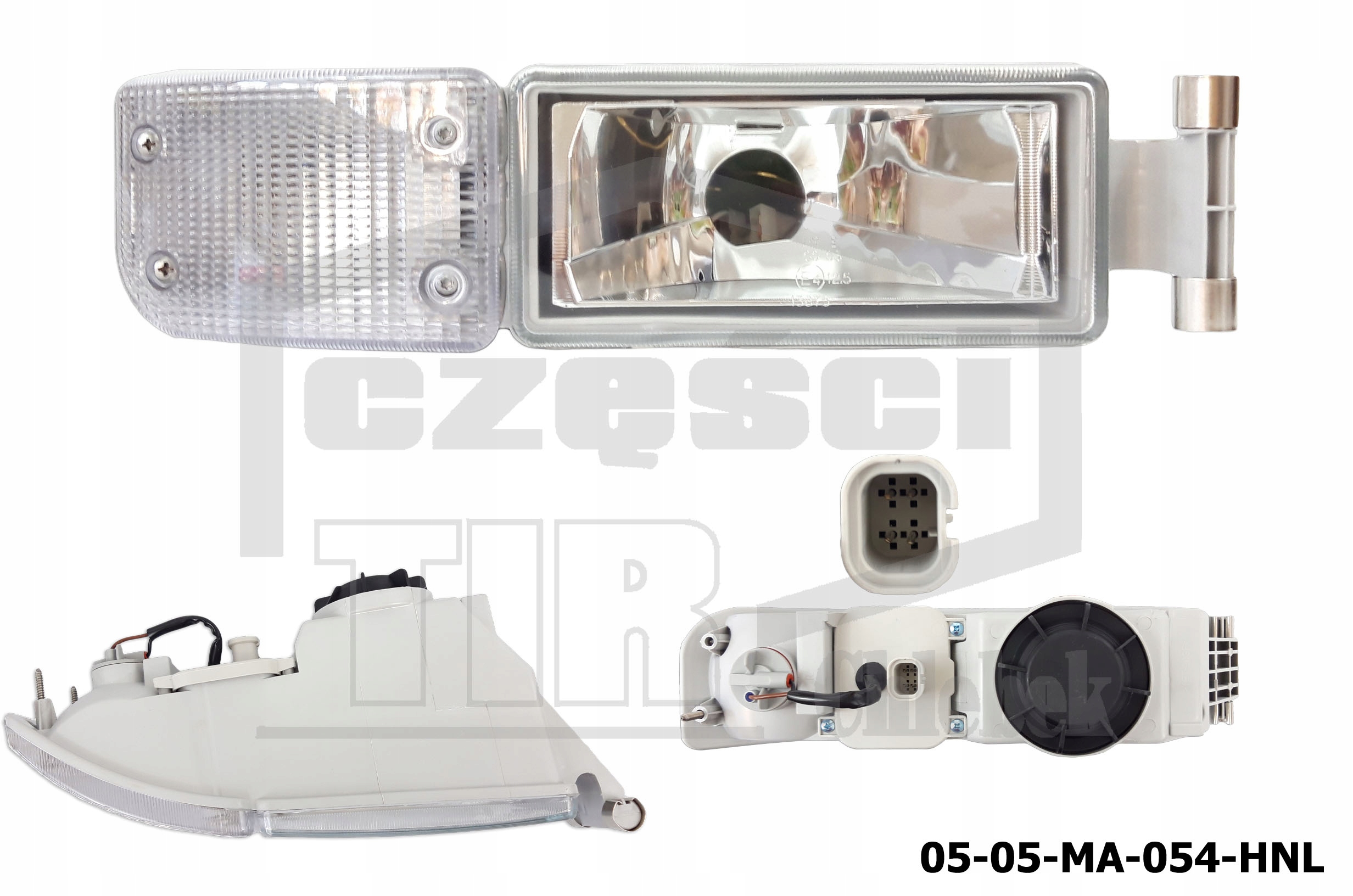 81.25320-6114 - ГАЛОГЕН MAN TGA ПРАВЫЙ С БЕЛЫМ УКАЗАТЕЛЕМ НАПРАВЛЕНИЯ