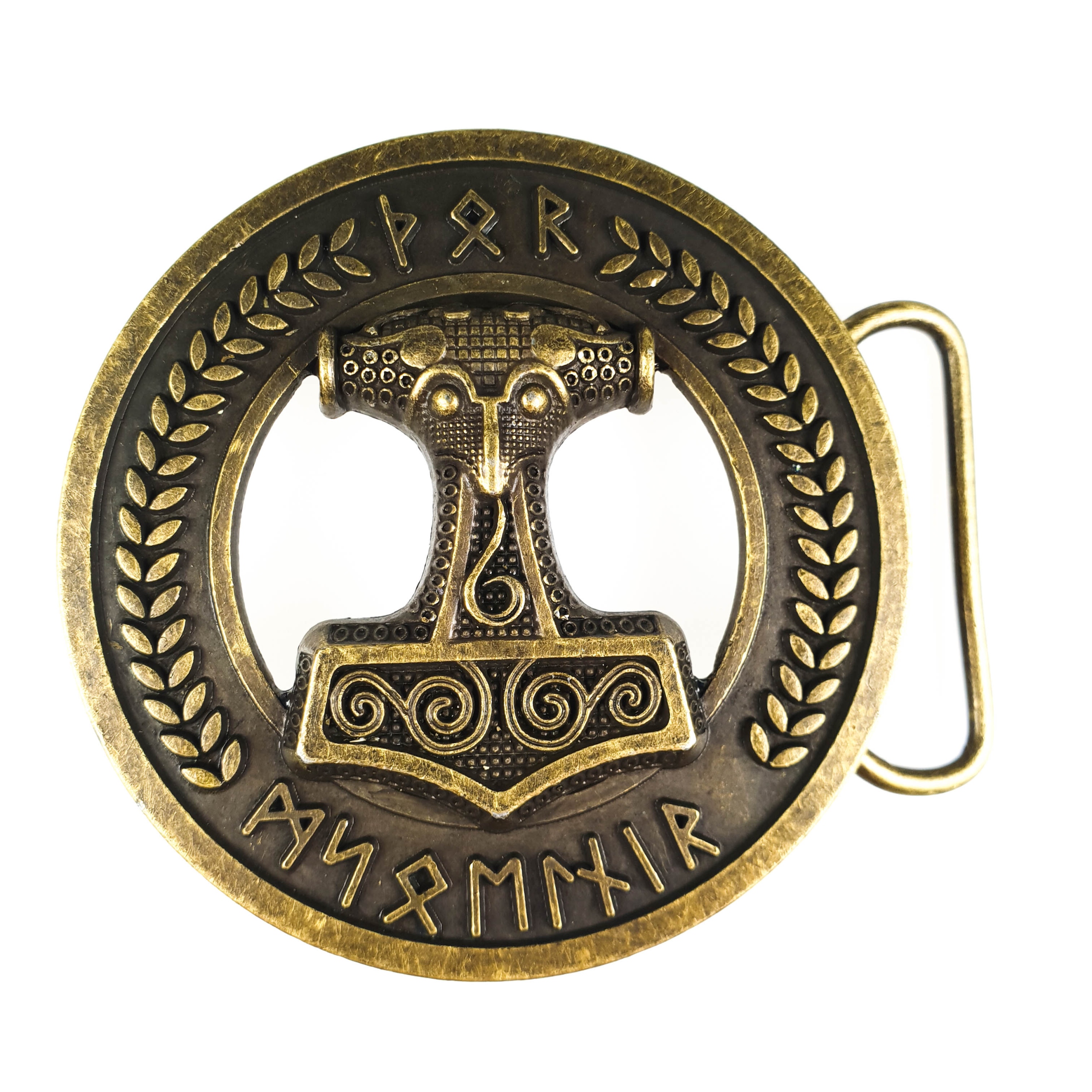 

Nordycka Klamra Do Paska Mjolnir Młot Thora Runy