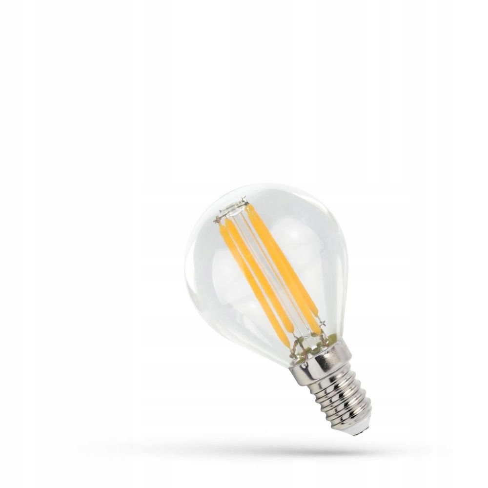 

Żarówka przezroczysta Led kulka E14 230V 6W Cog Ww