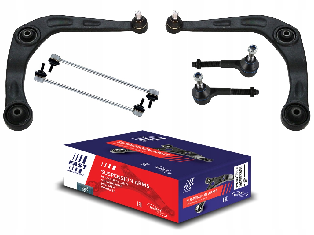 КОМПЛЕКТ РОКЕРЫ РАЗЪЕМЫ ТЯГИ PEUGEOT 206