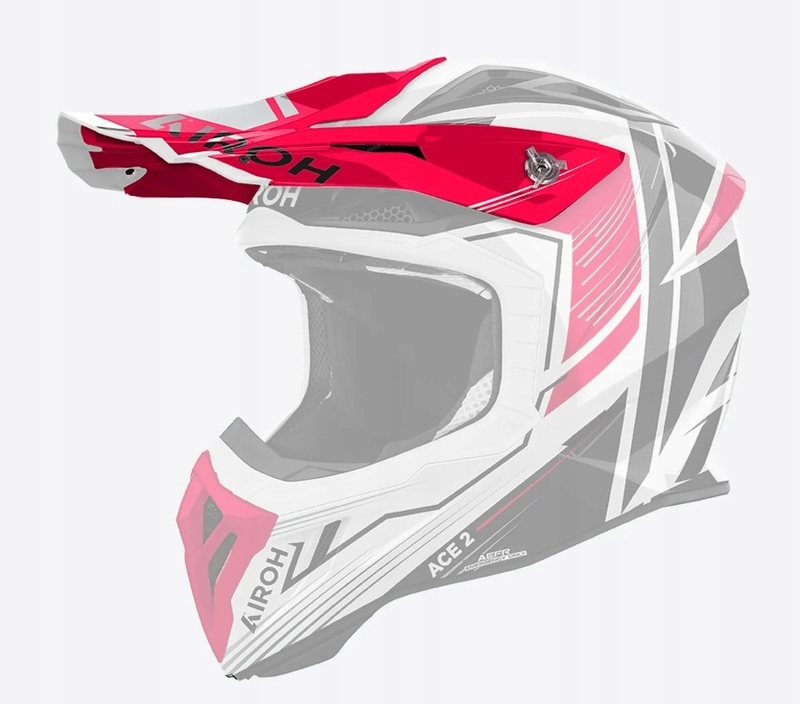 Strieška Prilby Airoh Aviator Ace 2 Red Gloss AV22E55F