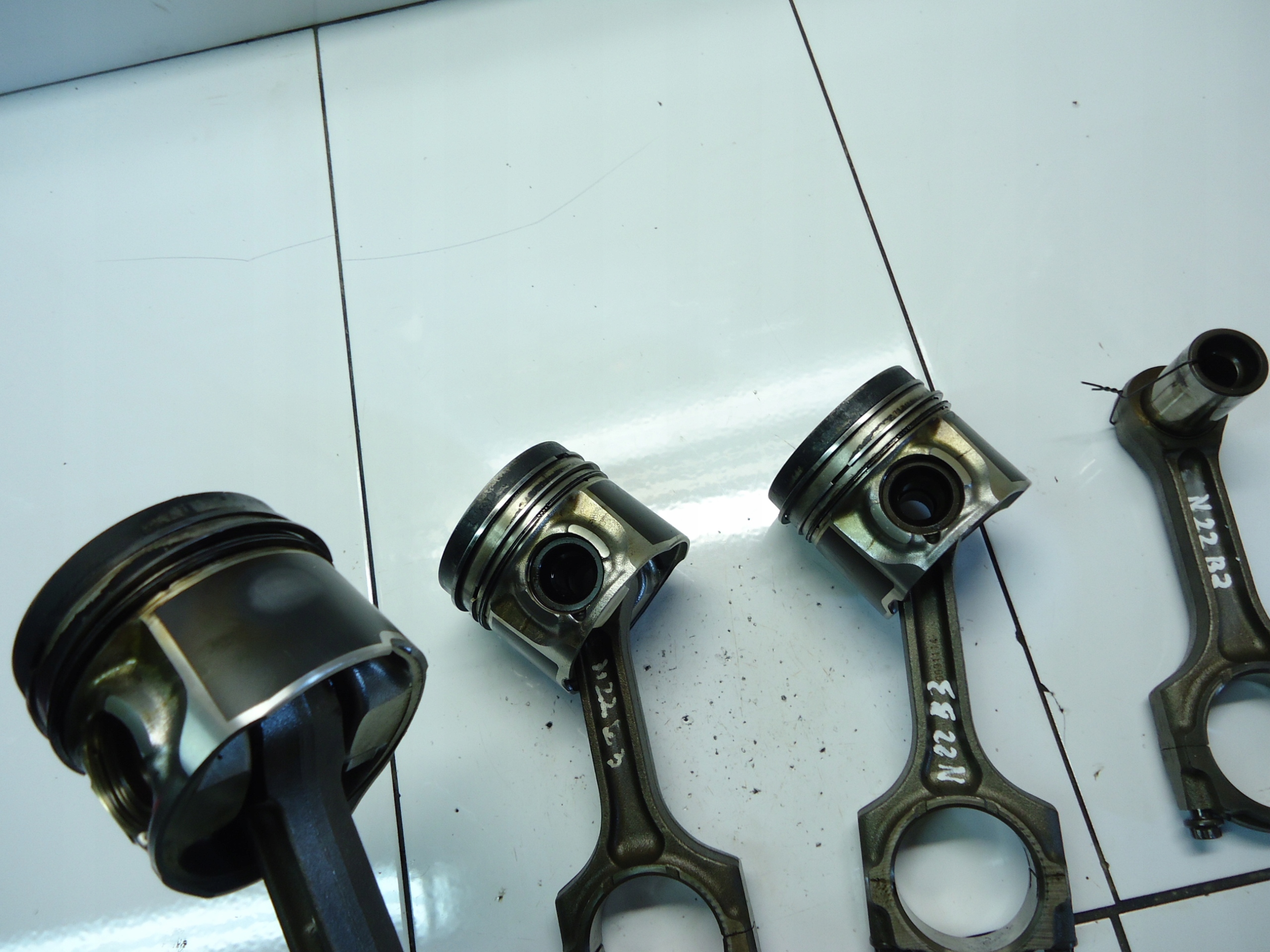 HONDA CR-V III 2.2 e-DTEC N22B3 pistone con biella