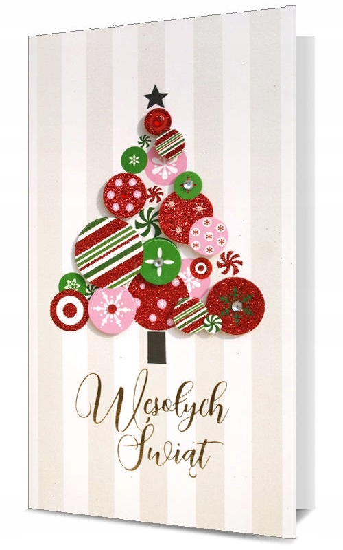 Kartka Świąteczna - Wesołych Świąt