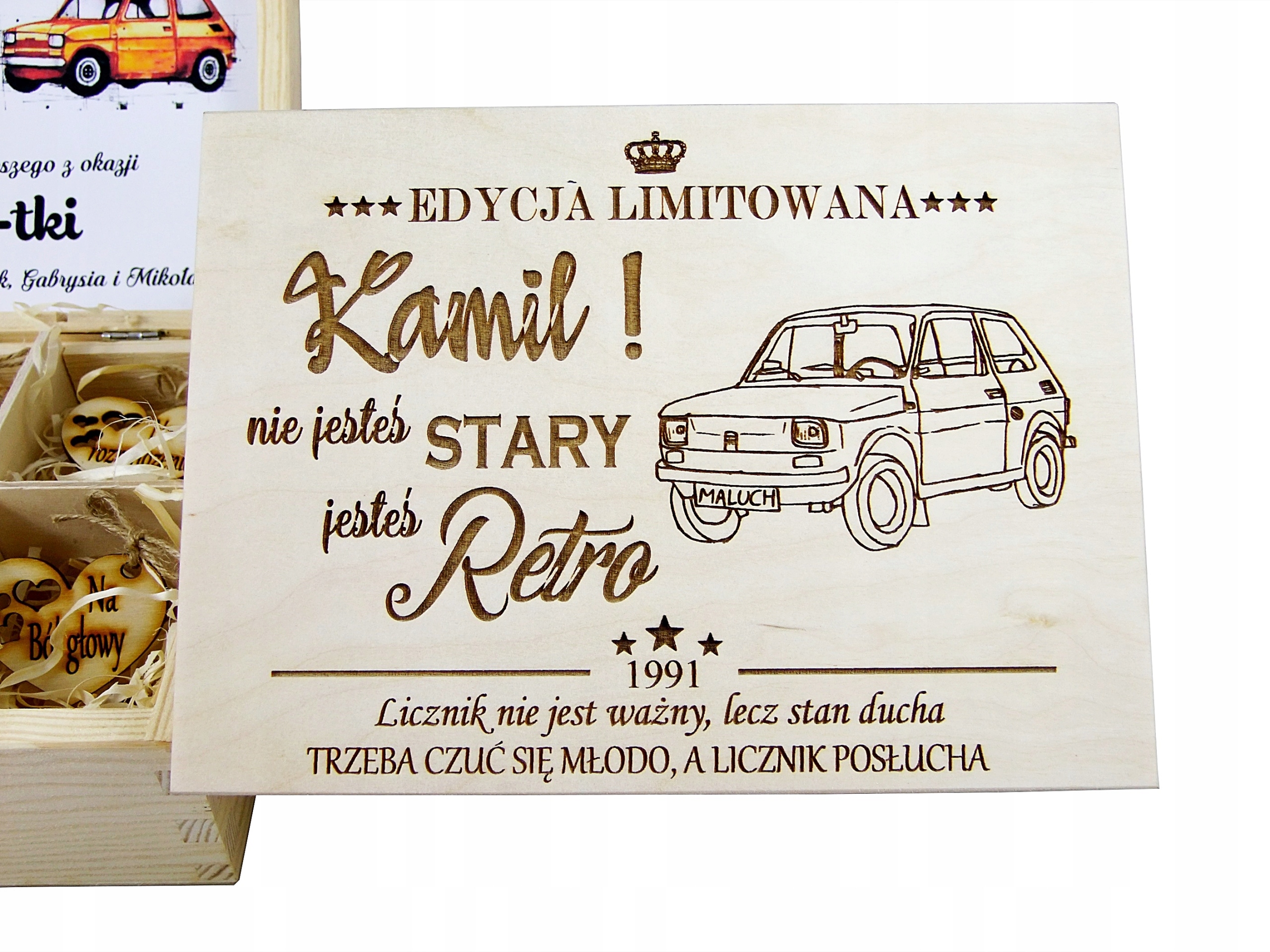 

Pudełko Niezbędnik Na 18 30 40 50 Urodziny