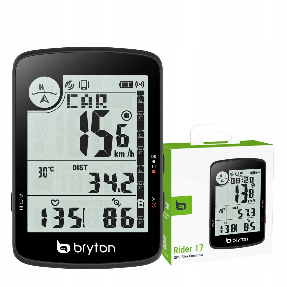 Bryton Rider 17 E Licznik Rowerowy Gps