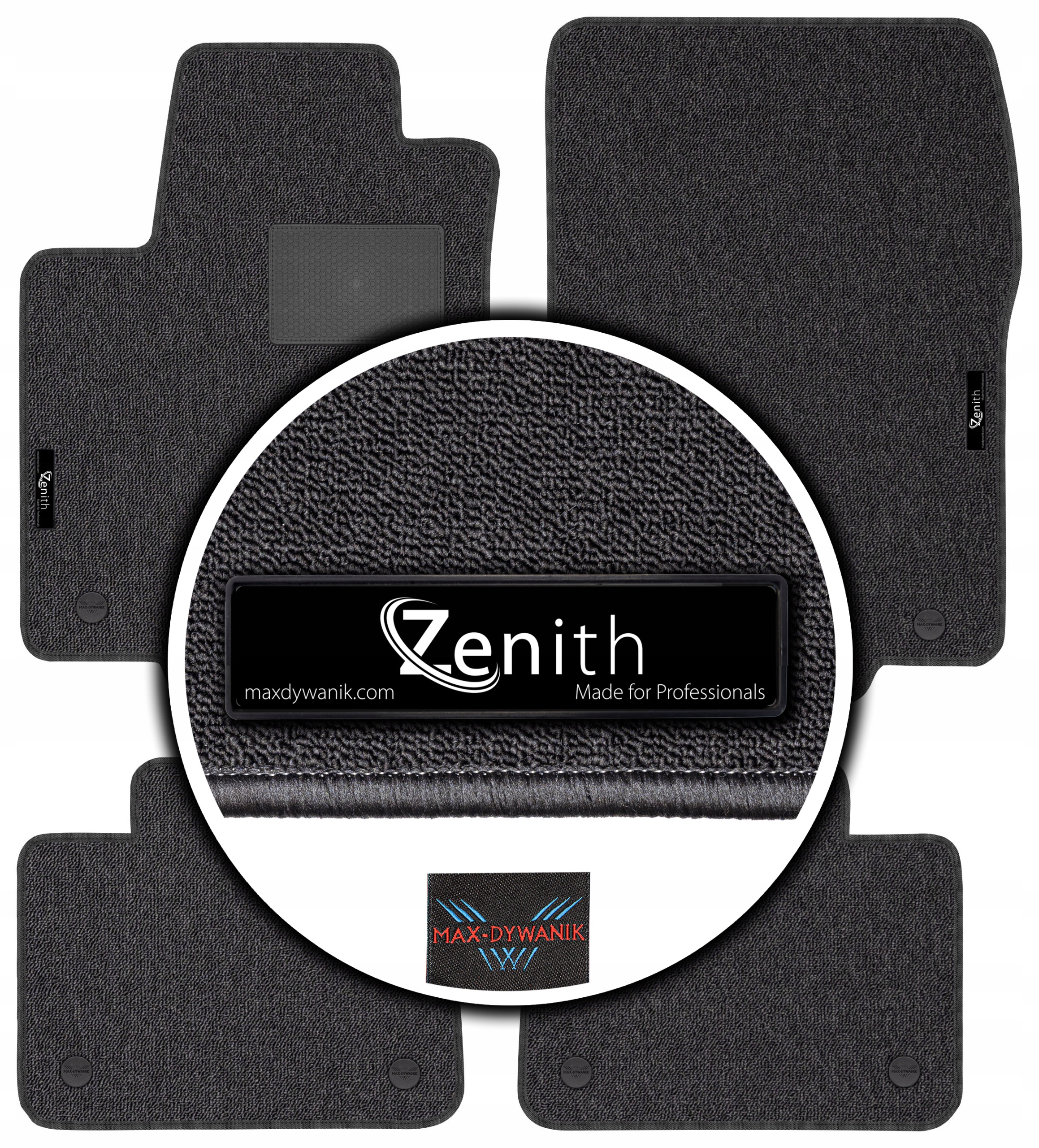 Mercedes ML W166 2011-2015 Koberce do auta Max-dywanik Zenith