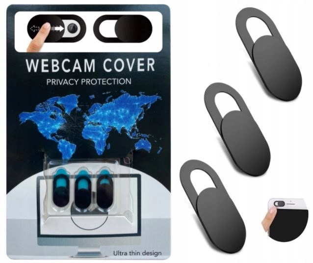 3x ZAŚLEPKA ZASŁONKA DO KAMERKI KAMERY LAPTOPA NOTEBOOK MASKOWNICA Kod producenta ZAŚLEPKA KAMERY ZESTAW 3SZT