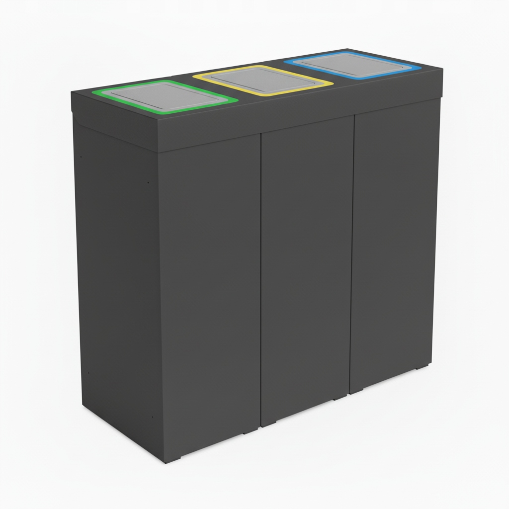 Odpadkový koš Deneb Levanto Pro antracit