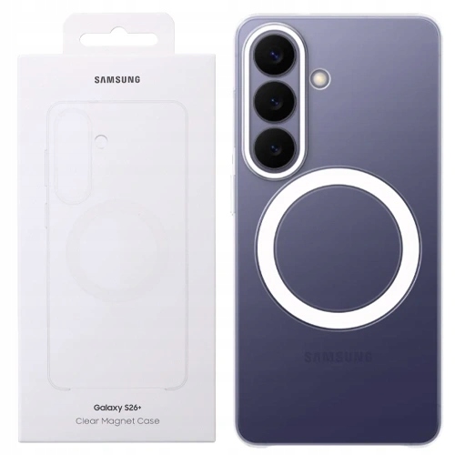 Pouzdro Obal Samsung Galaxy S26+ Plus Clear Magnet Case Zadní Kryt Originální