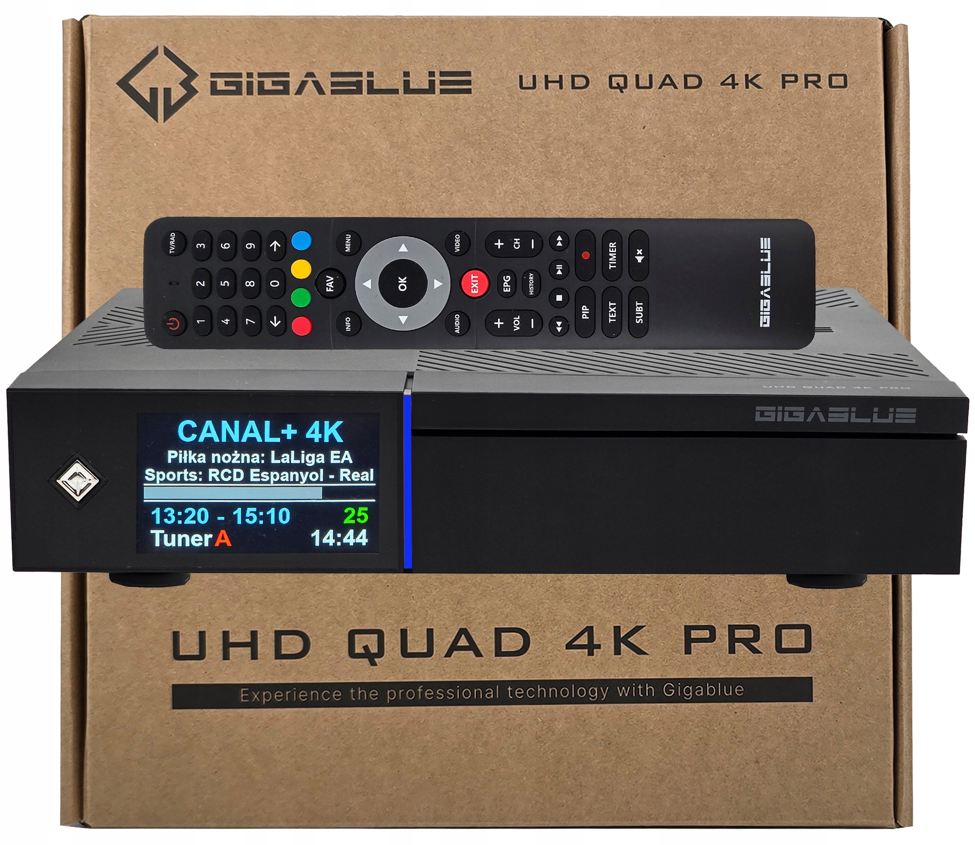 Dekoder DVB-S2 Gigablue QUAD 4K PRO