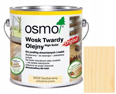 Osmo 3032 2,5L Tvrdý vosk Hodvábny lesk