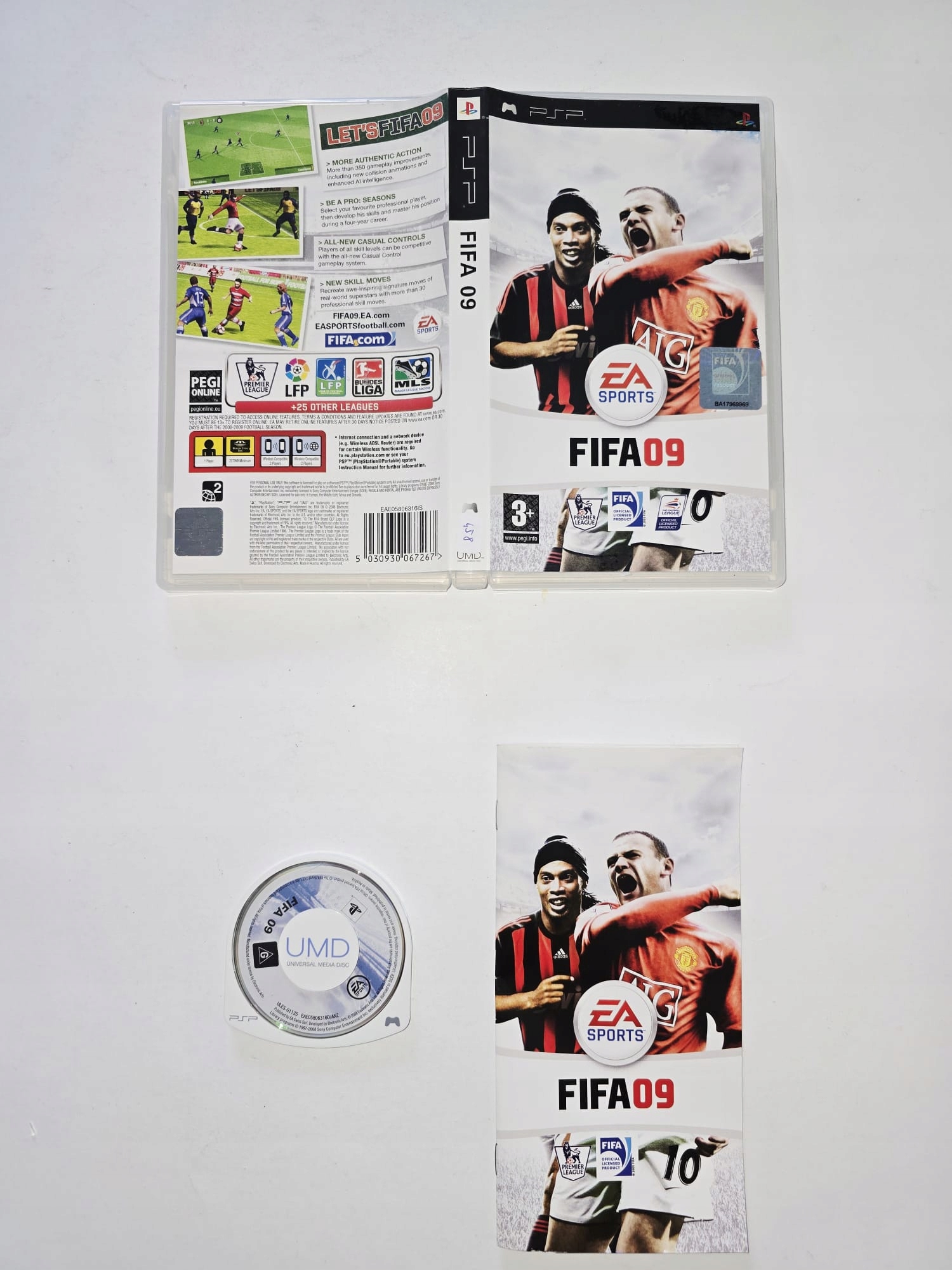 FIFA 09 STAN BDB SONY PSP 3XA