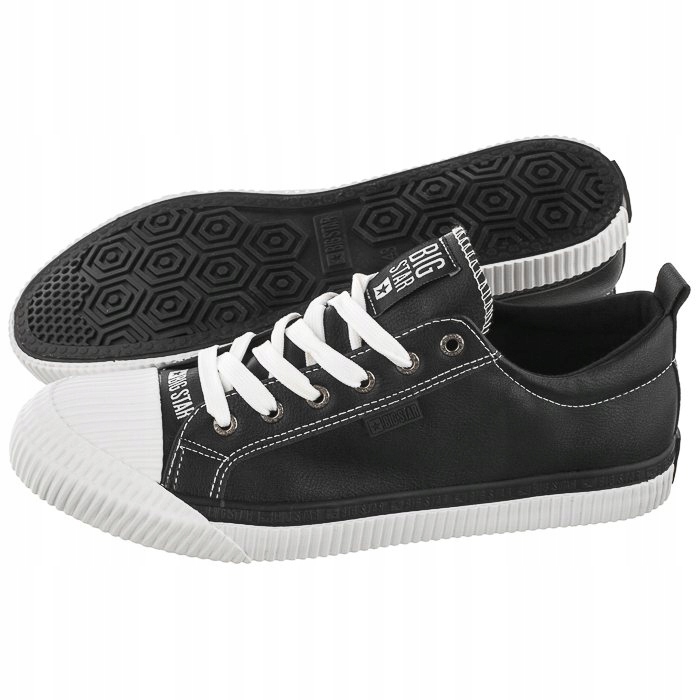 

Buty Męskie Trampki Big Star Czarne GG174015
