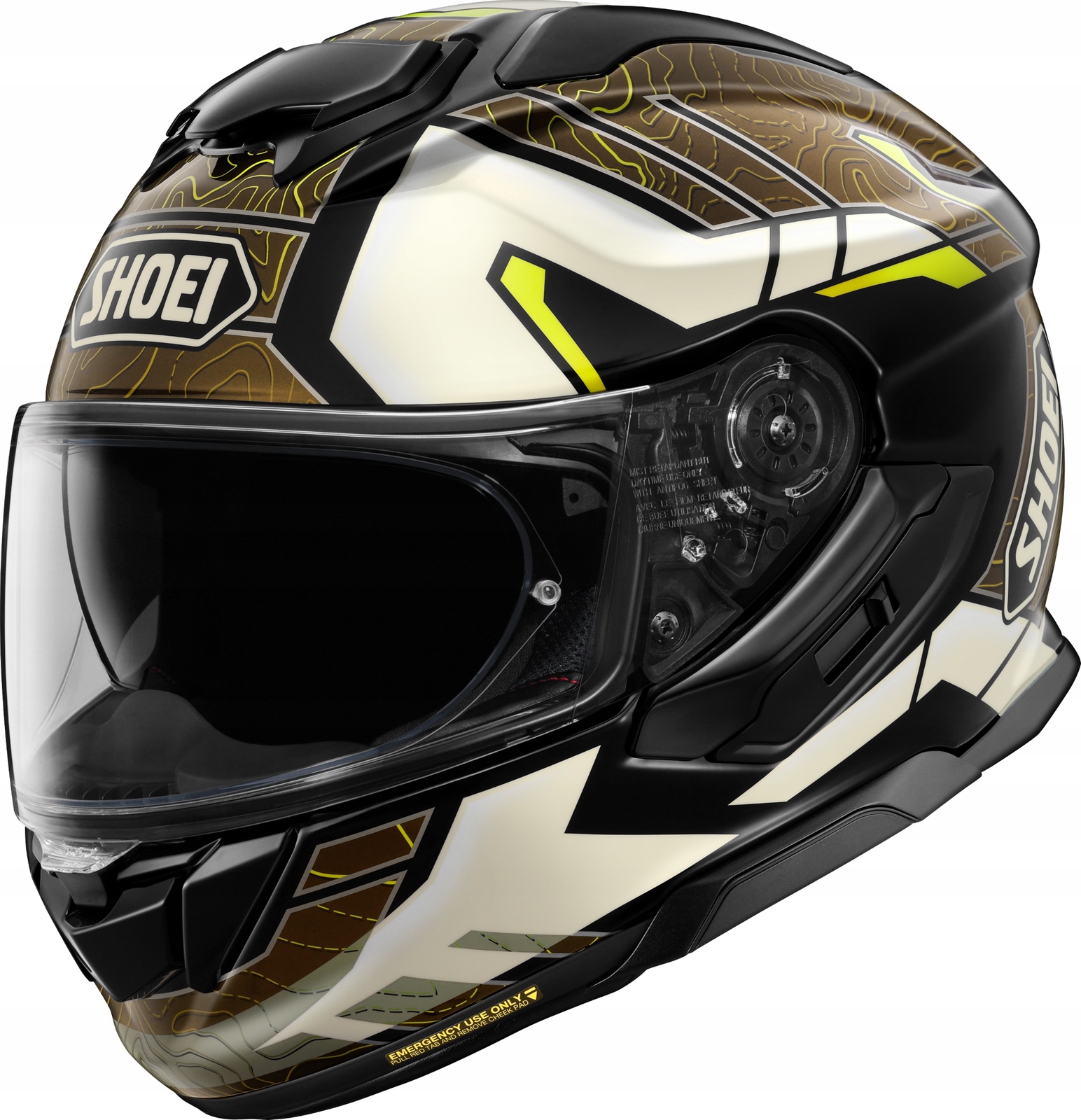 Shoei Gt-air 3 Hike TC-11 Integrálna Motocyklová Prilba Žltá Yellow