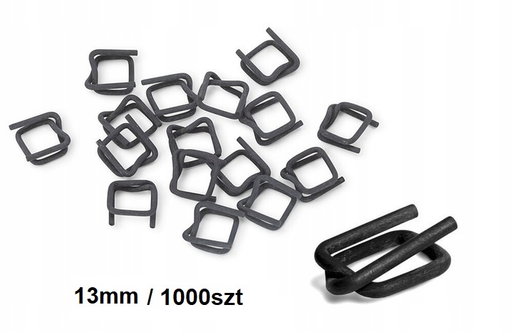 13 mm Zapinky Drátěné Spony Fosforky Pro Pet Pásky fosforované 1000ks