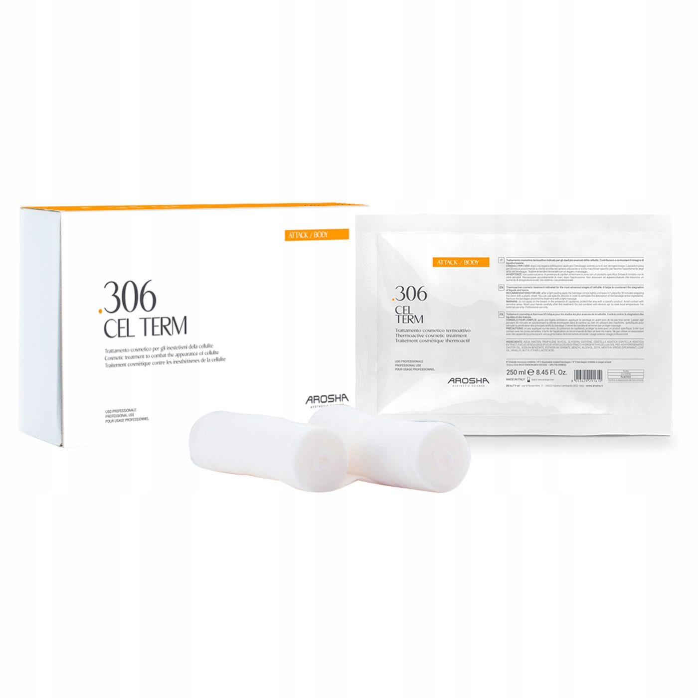 Arosha .306 Cel Term 4x250 ml zabieg wyszczuplający