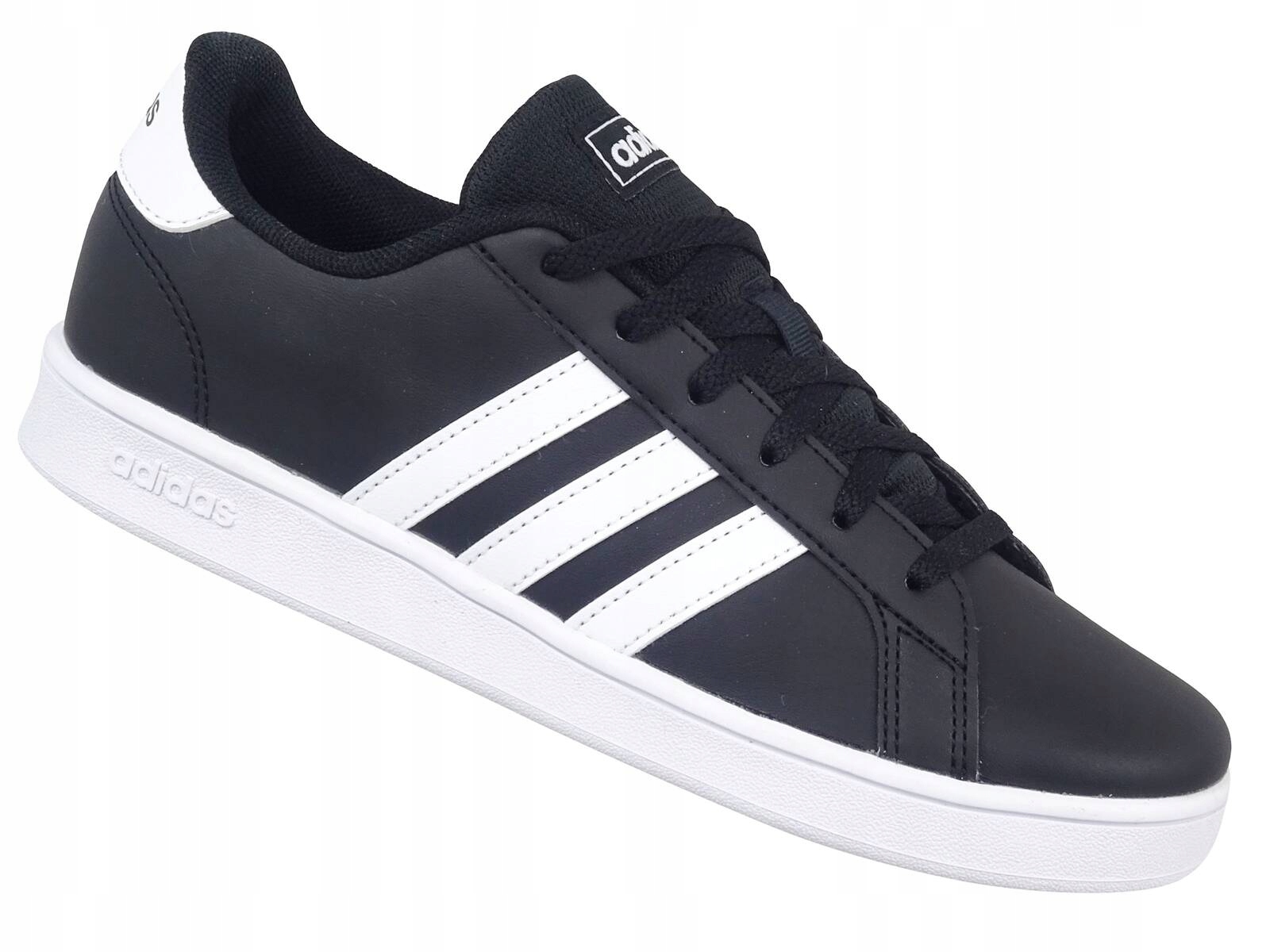 Adidas Grand Court EF0102 Czarne Buty Trampki Dziecięce