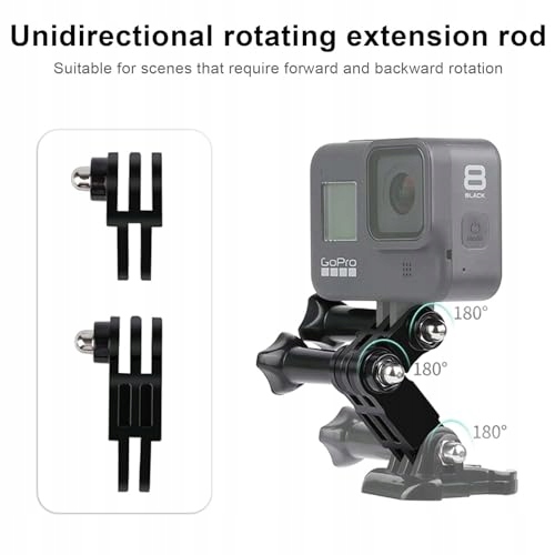 Przegubowe Ramię Regulowane Do GoPro Uchwyt Kamery Sportowej DISNACE — miniatura 5